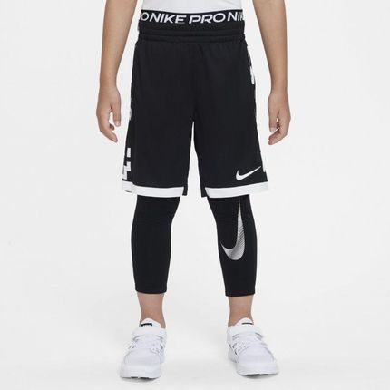 Nike Legginsy Dla Dużych Dzieci Chłopców Pro Warm Dri Fit Czerń