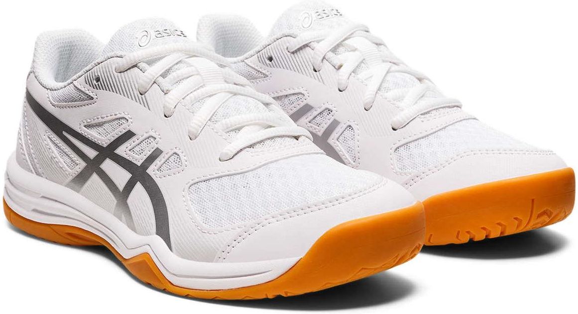 Asics Buty Upcourt 5 Gs White Pure Silver 2088521 - zdjęcie 1 Asics Buty Upcourt 5 Gs White Pure Silver 2088521