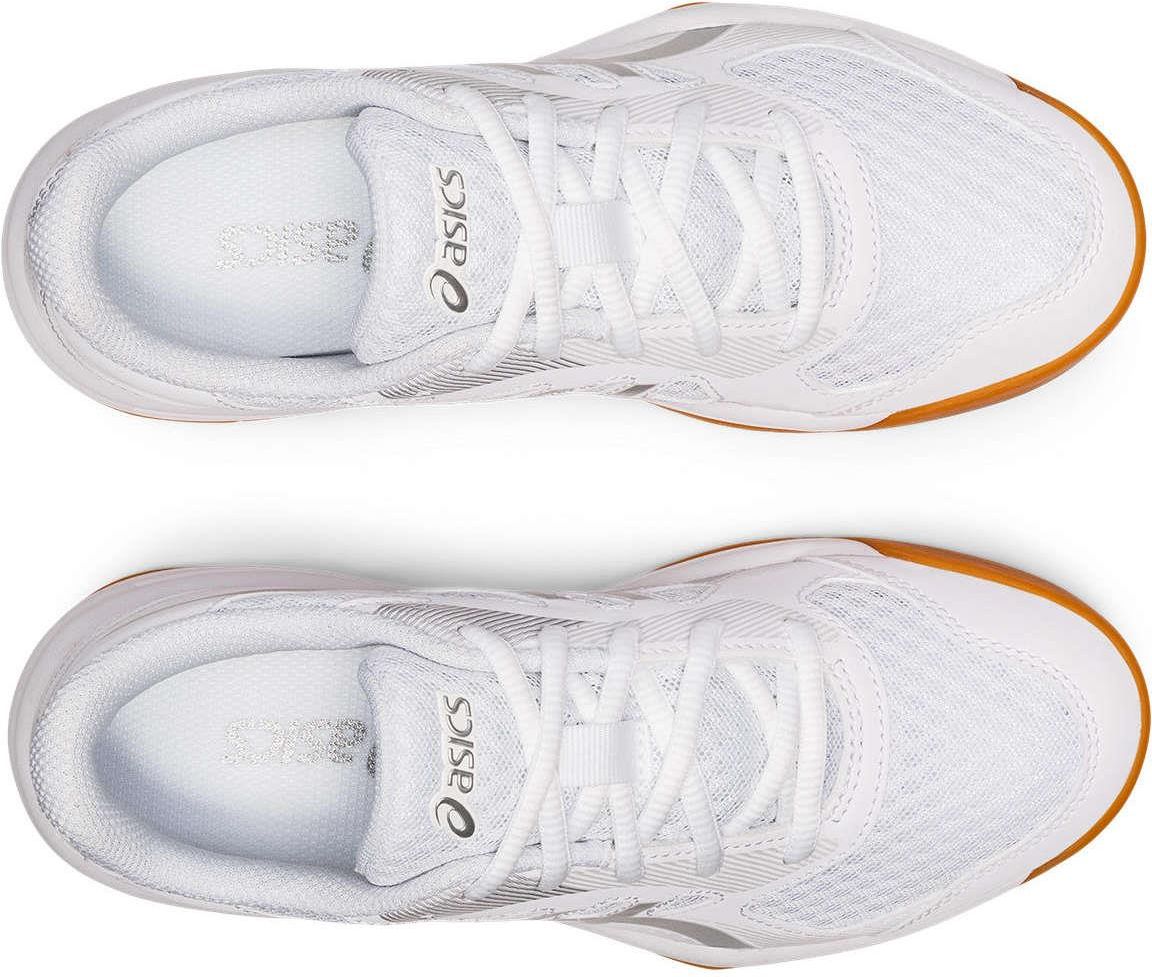 Asics Buty Upcourt 5 Gs White Pure Silver 2088521 - zdjęcie 5 Asics Buty Upcourt 5 Gs White Pure Silver 2088521