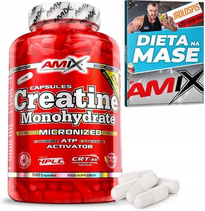 Amix Advanced Nutrition Creatine Monohydrate 500caps. + Dieta