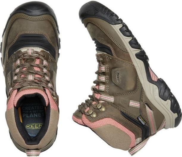 Stivali Da Escursionismo Donna KEEN Ridge Flex Mid Impermeabili - Tecnologia Bellows Flex, Suola All-Terrain