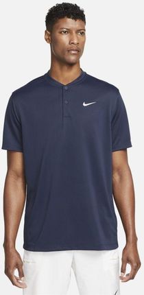 Nike Męska Koszulka Polo Do Tenisa Nikecourt Dri Fit Niebieski