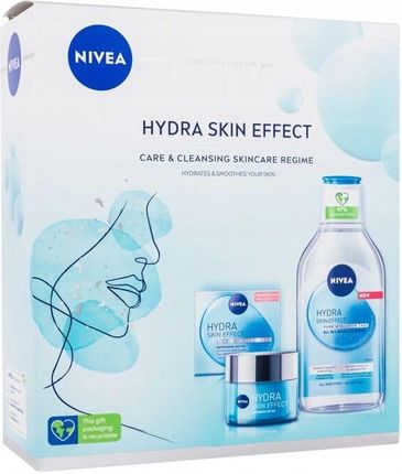 Nivea Hydra Skin Effect Krem + Woda Micelarna