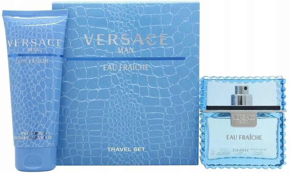 Versace Man Eau Fraiche Zestaw Woda Toaletowa 50Ml + Żel 100Ml Opinie
