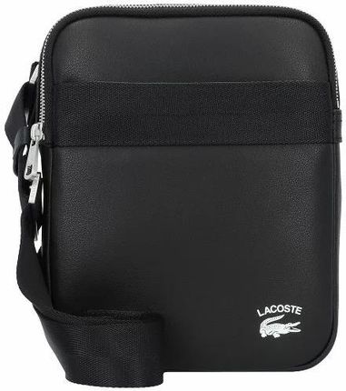 Lacoste Men's Practice Leather Backpack Black