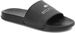 Zdjęcie Czarne Klapki Tommy Hilfiger Modne Buty Na Lato - Radlin