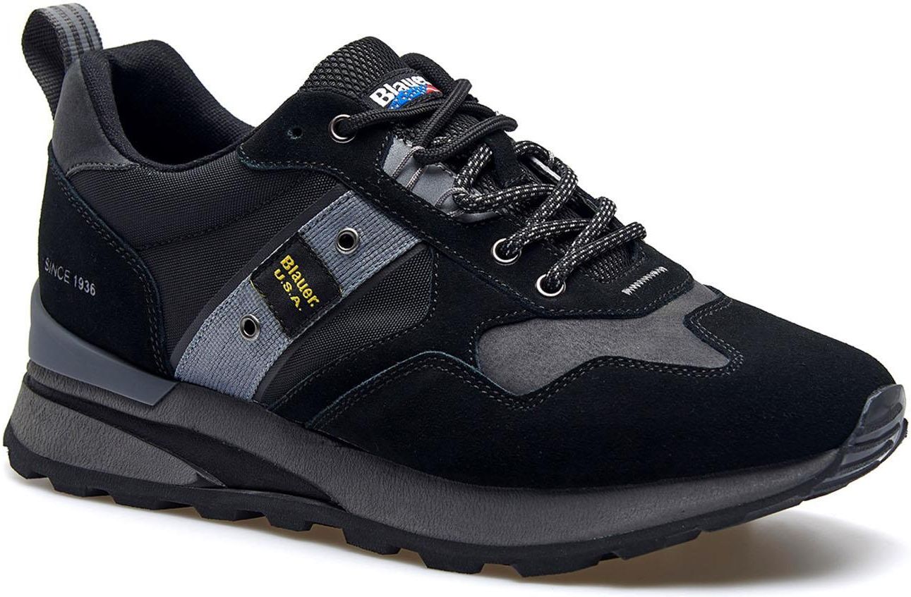 Męskie Buty Blauer Mars F2Mars01/Cor-Blk – Czarny - Ceny I Opinie ...