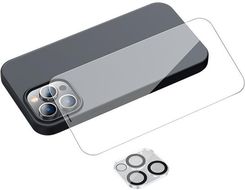 Baseus Etui Ze Szkłem Hartowanym Do Ekranu I Aparatu Do Iphone 12 Pro