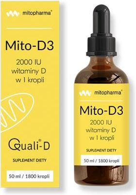 Mito-Pharma Mito-D3 Witamina D3 w kroplach 50ml