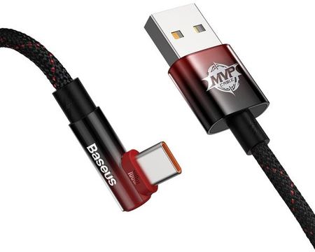 Baseus Mvp 2 Kabel Kątowy Usb Typ C 100W Do Huawei 2M 6A