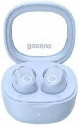 Baseus Bowie Wm03 Słuchawki Bezprzewodowe Dokanałowe Bluetooth 5.3 Niebieskie