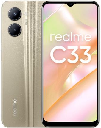 Realme C33 4/64GB Złoty