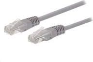 C-Tech Kabel Patchcord Cat5E, Utp, Szary, 1M
