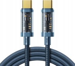 Joyroom Kabel Przewód Usb Typ-C - 100W 1 Niebieski