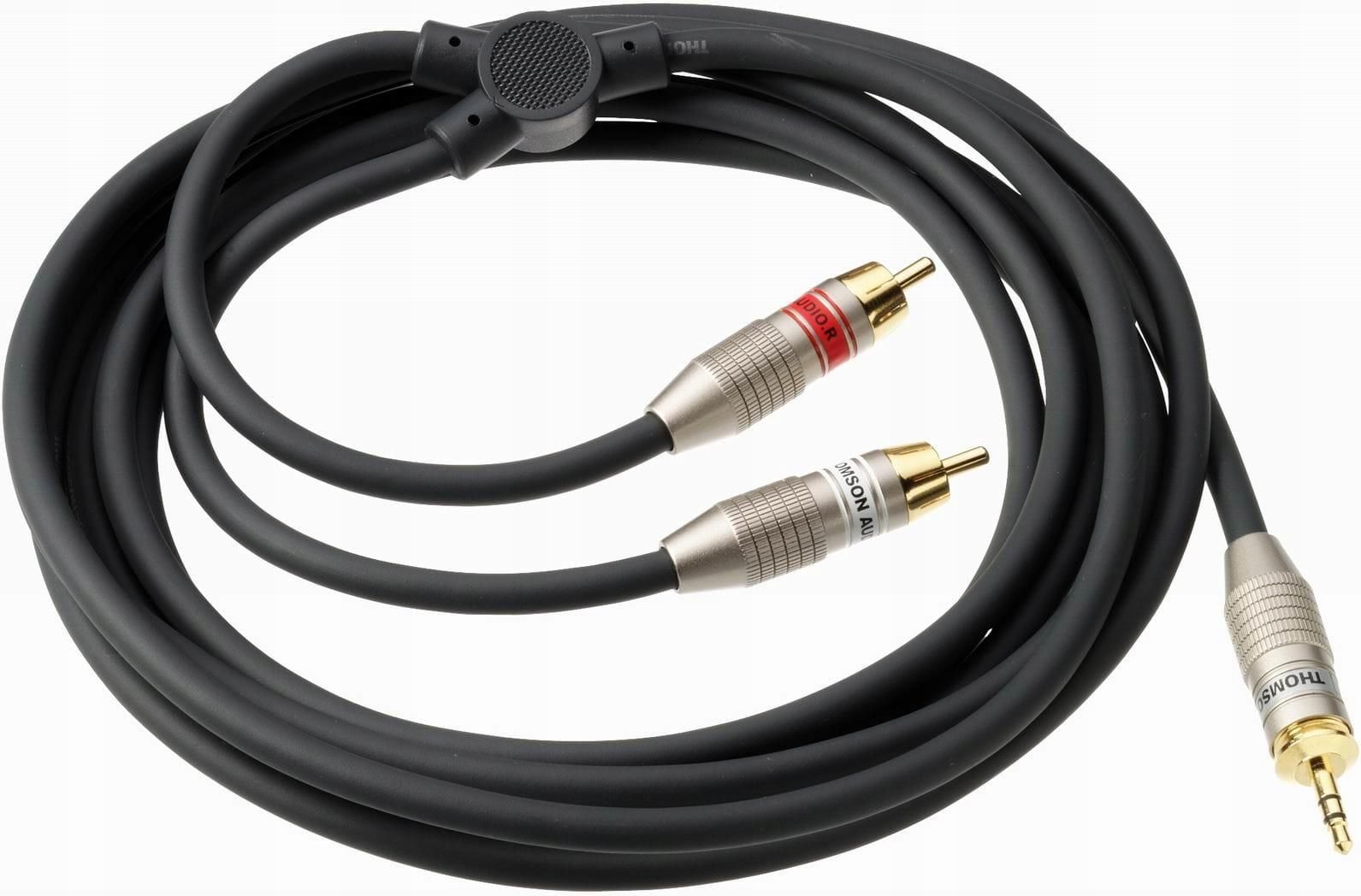 Cavo Audio Hicon (Sommer Cable) HBA-3SC2-0090 – Mini Jack 3.5mm A 2 RCA, 0.9m, OFC 99.9999%