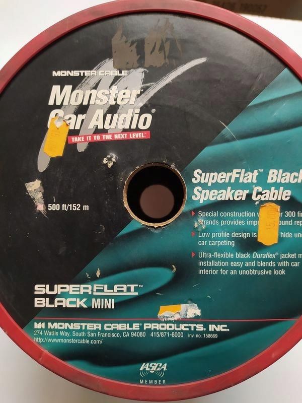 Monster Cable Kabel Głośnikowy Car Audio Super Flat Mini Opinie i