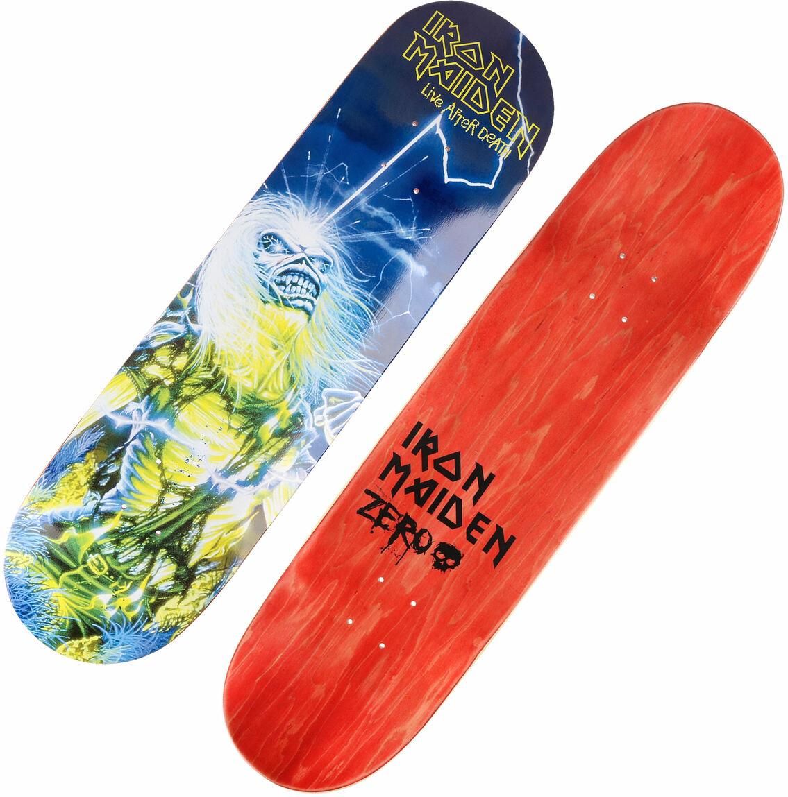 Zero Skateboard X Iron Maiden Live After Death Orange600398 Ceny i