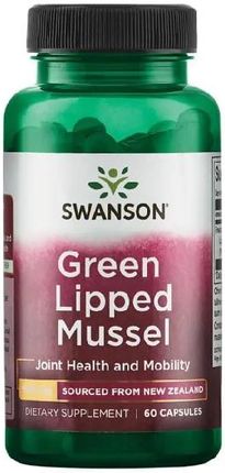 Swanson Nowozel liofilizowana zielona małża 500mg 60kaps
