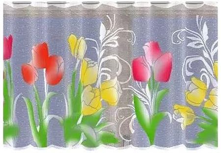 Firanka Tulipany wysokość 70 cm DomoweTekstylia | WN266T 070