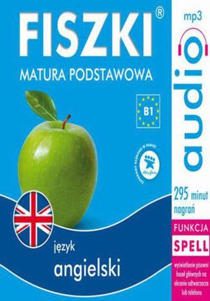 Fiszki audio język angielski Matura podstawowa (Audiobook)