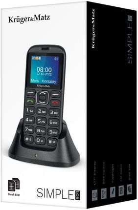 Kruger&Matz Simple 921 Czarny - zdjęcie 2