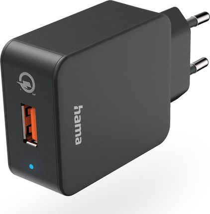Hama Qualcomm Quick Charge 3.0 USB 19,5W czarna (201641)