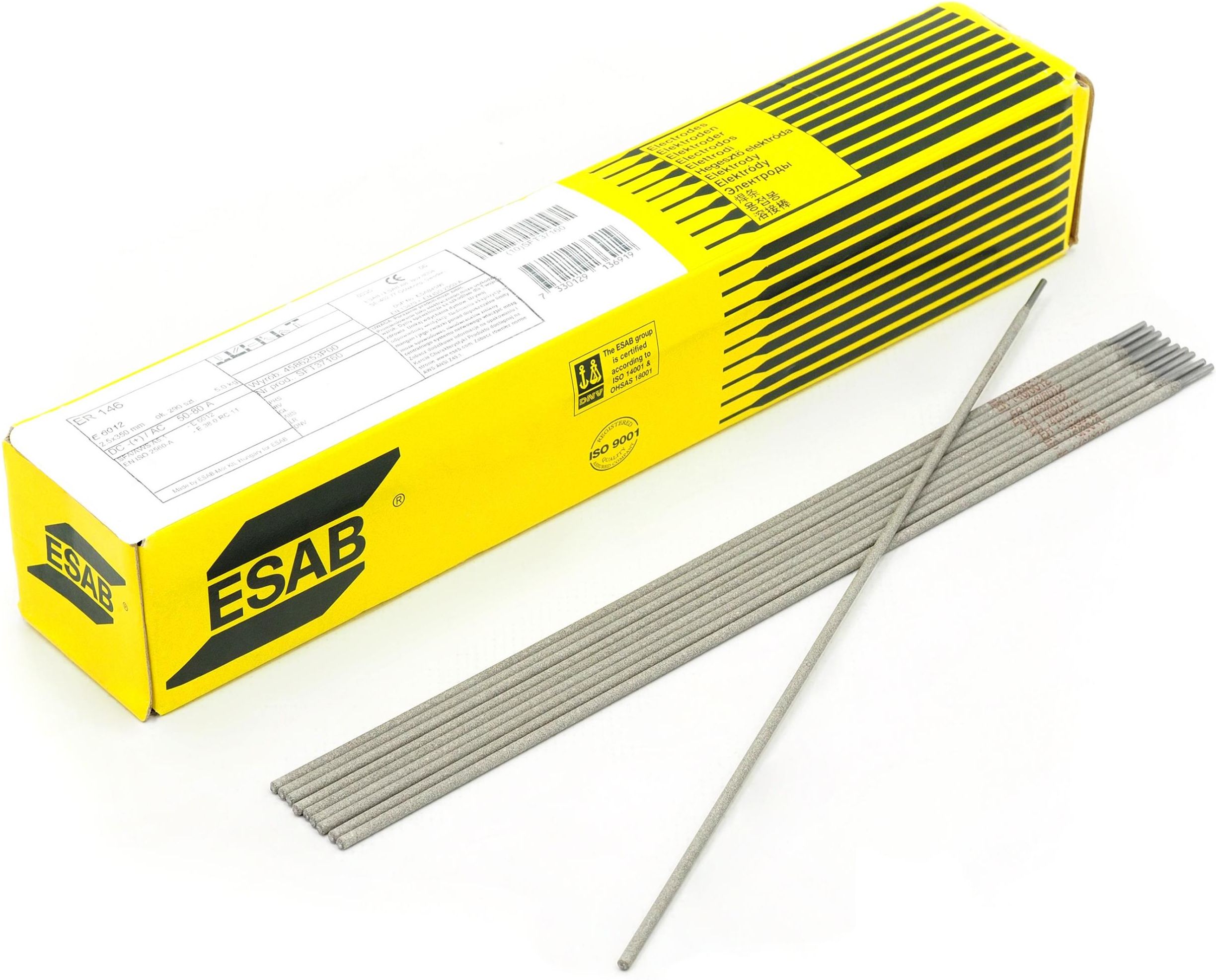 Esab Elektrody Rutylowe ER146 4,0x450mm - 1KG ESABER14640X450 - Opinie ...