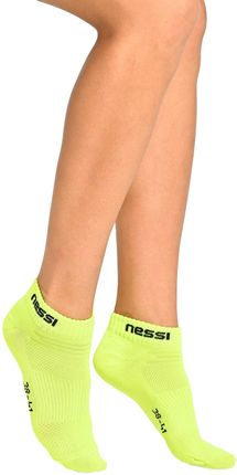 NESSI SPORTSWEAR Skarpety stopki sportowe Unisex Nessi Sportswear Road S Oddychające Żółty
