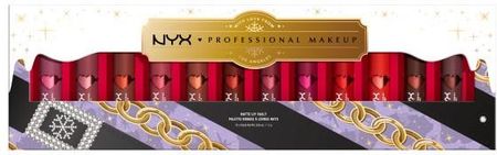 NYX Professional Makeup zestaw szminek edycja limitowana XMAS 14x3,5 g