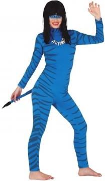 Strój Kombinezon Tygrys Navi Avatar Niebieski S 36-38 W605A - Ceny i ...