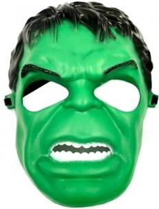 Maska Hulk Plastikowa Zielona P7680