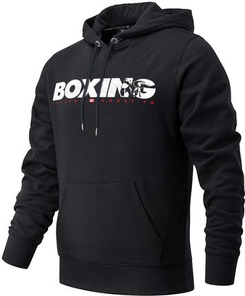 EXTREME HOBBY Bluza sportowa męska Extreme Hobby Bold Boxing z kapturem Czarny