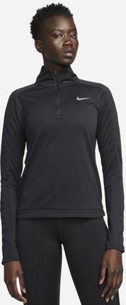 Nike Damska Bluza Z Zamkiem 1/4 Dri Fit Pacer Czerń