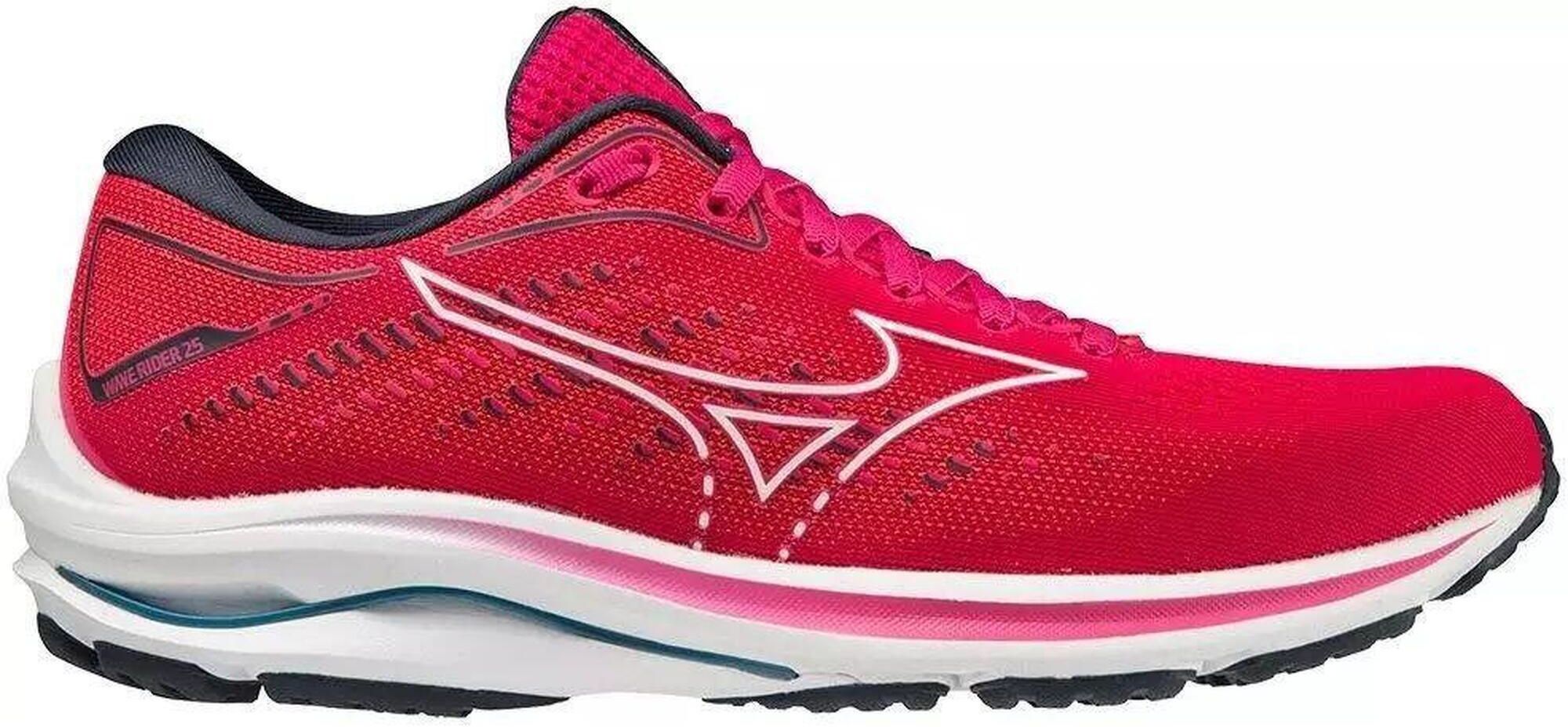 Mizuno Buty Do Biegania Damskie Wave Rider 25 Czerwony Różowy - Ceny I ...