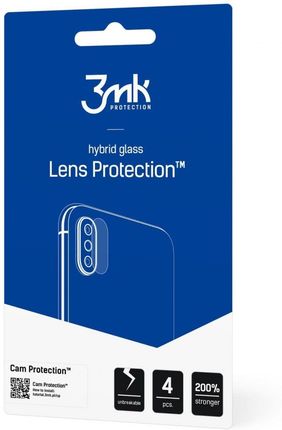 3Mk Szkło Hybrydowe Na Obiektyw Aparatu Lens Protection Apple Iphone X [4 Pack]