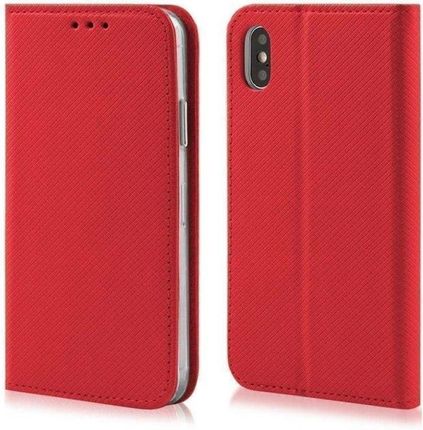 Kabura Magnet Book Do Xiaomi Redmi Note 8T Czerwony