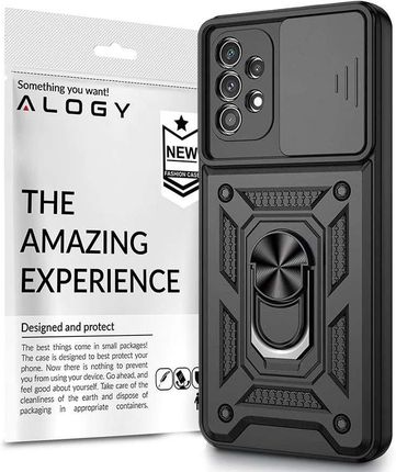 Alogy Etui Obudowa Camshield Stand Ring Z Osłonką Na Aparat Do Samsung Galaxy A32 5G