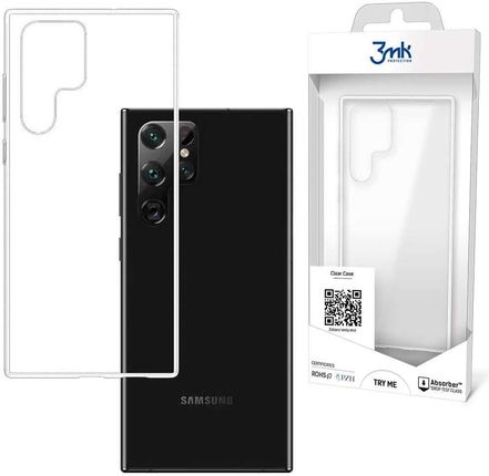 3Mk Silikonowe Etui Ochronne Clear Case Tpu Do Samsung Galaxy S22 Ultra