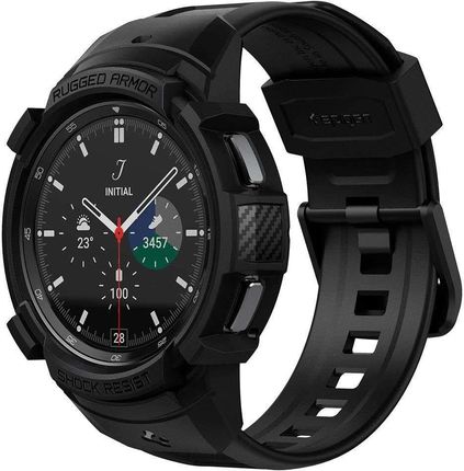 Spigen Etui Rugged Armor Pro Do Samsung Galaxy Watch 4 Classic 46Mm Matte Black