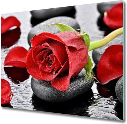 Tulup Deska Do Krojenia Czerwona Róża 2X30X52cm (Pldknn69893127)