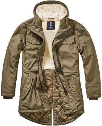 BRANDIT Parka zimowa Męska Brandit Parka Marsh Lake Olive Zielony