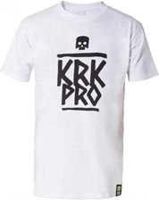 Zdjęcie KRK PRO Koszulka męska do BMX, hulajnogi KRKpro Classic t-shirt Biały - Poznań