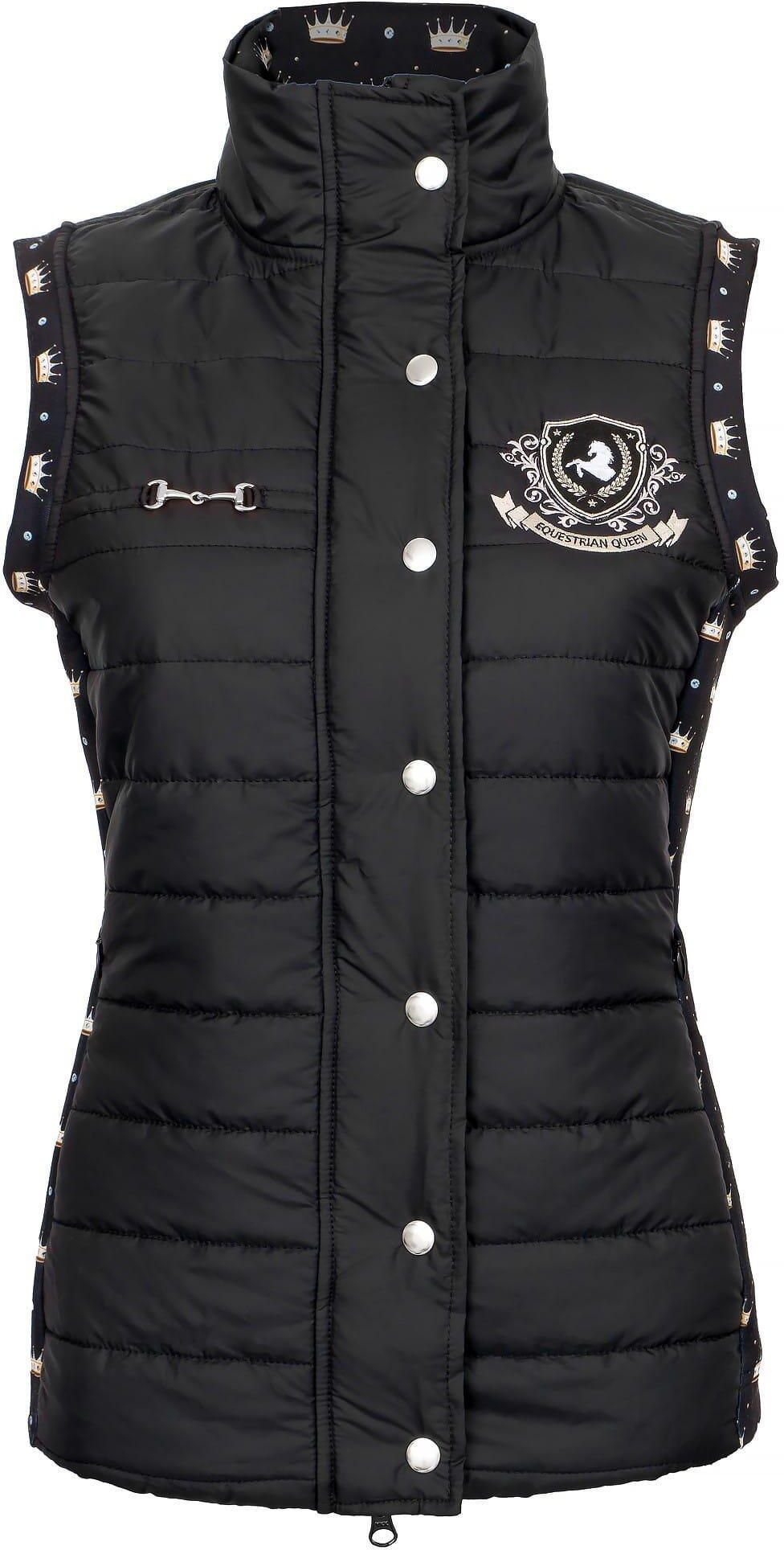 EQUESTRIAN QUEEN Pferdehalfter Mit Fellpolster - Verstellbar Für Pony, Cob & Warmblut, Mit Karabinerhaken