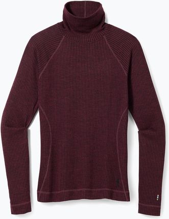 Smartwool Koszulka Damska Thermal Merino Rib Turtleneck Fioletowa 16690