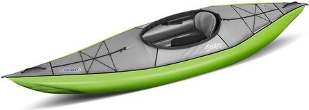 Gumotex Kajak Jednoosobowy Z Pokładem Do Pływania Swing 1 Szary Zielony