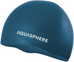 Zdjęcie Aqua Sphere Czepek Silikonowy Do Pływania Plain Cap Niebieski - Zielonka