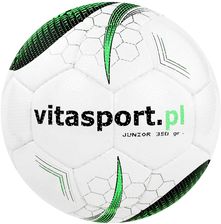 Zdjęcie Vita Sport Piłka Do Piłki Nożnej Vita-Sport Junior 350G Rozmiar 4 Biały - Kcynia