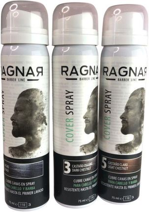 RAGNAR Spray kryjący do włosów i brody 75 ml w 3 kolorach