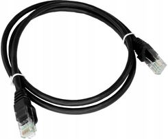 Patch-cord U/utp kat.6A Lsoh 5.0m czarny Alantec