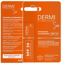 Medicinae Dermi By Dermatologist Sun Pomadka Ochronna Spf 30 1 Sztuka - Pomadki do ust